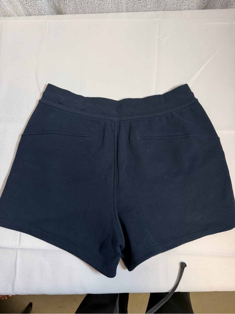 lululemon athletica Black Athletic Shorts with Yellow Logo - Picture 4 of 4